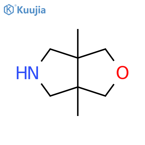 1H-Furo[3,4-c]pyrrole, hexahydro-3a,6a-dimethyl- structure