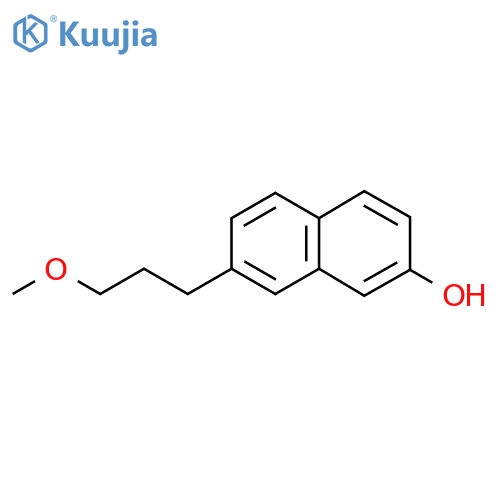7-(3-Methoxypropyl)naphthalen-2-ol structure