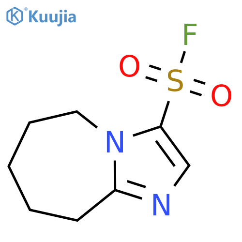 5H,6H,7H,8H,9H-imidazo[1,2-a]azepine-3-sulfonyl fluoride structure