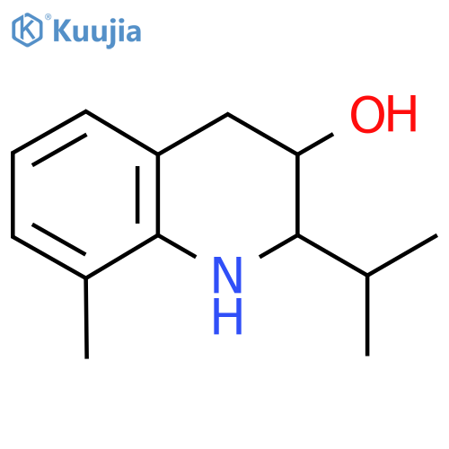 8-Methyl-2-(propan-2-yl)-1,2,3,4-tetrahydroquinolin-3-ol structure