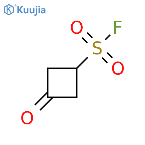 Cyclobutanesulfonyl fluoride, 3-oxo- structure