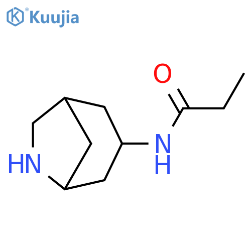 Propanamide, N-6-azabicyclo[3.2.1]oct-3-yl- structure
