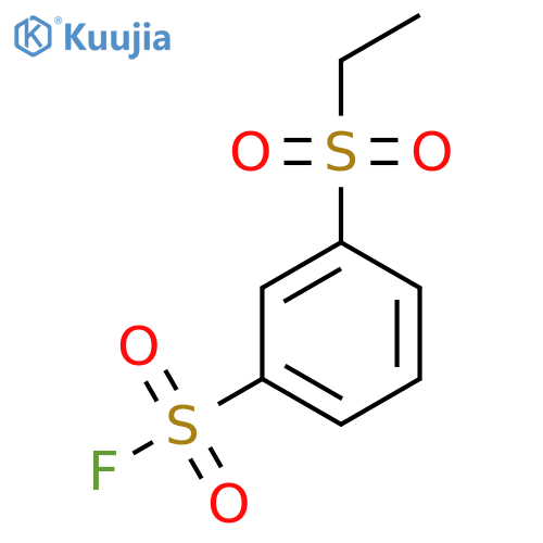 3-(Ethanesulfonyl)benzene-1-sulfonyl fluoride structure