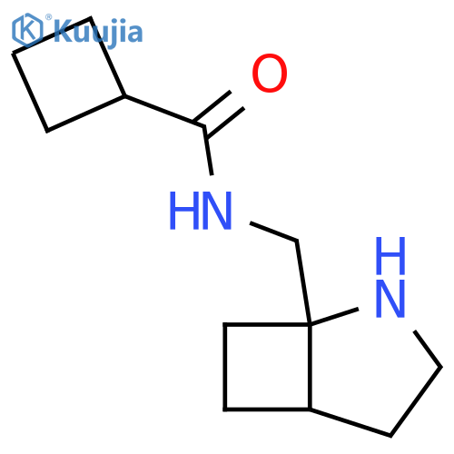 Cyclobutanecarboxamide, N-(2-azabicyclo[3.2.0]hept-1-ylmethyl)- structure