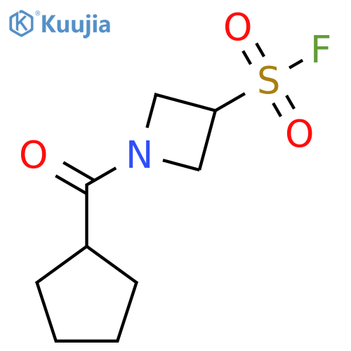 1-Cyclopentanecarbonylazetidine-3-sulfonyl fluoride structure