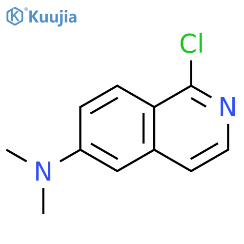 6-Isoquinolinamine, 1-chloro-N,N-dimethyl- structure