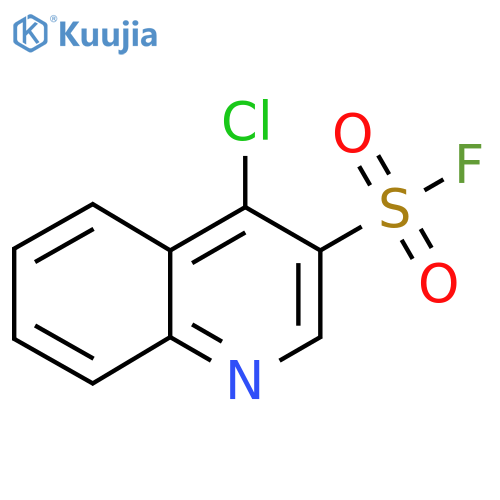 4-Chloroquinoline-3-sulfonyl fluoride structure