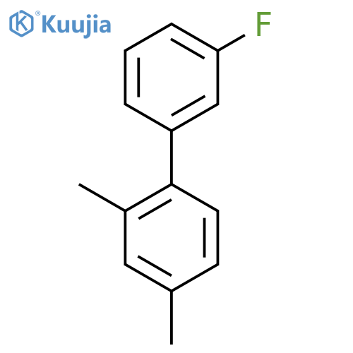 1-(3-Fluorophenyl)-2,4-dimethylbenzene structure