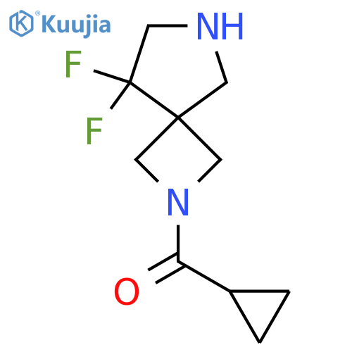 2-Cyclopropanecarbonyl-8,8-difluoro-2,6-diazaspiro[3.4]octane structure