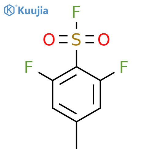 2,6-Difluoro-4-methylbenzene-1-sulfonyl fluoride structure