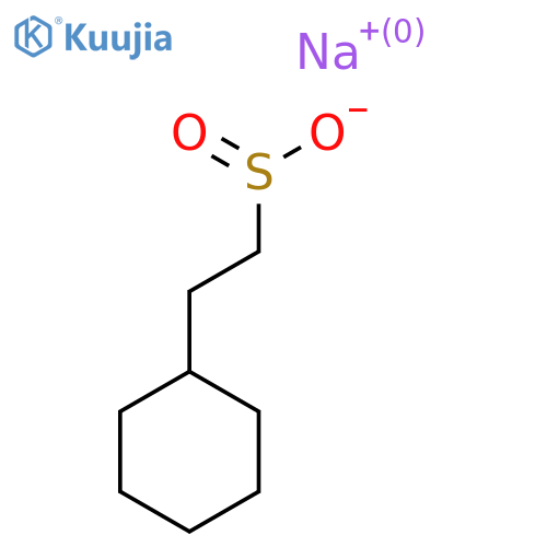 Sodium 2-cyclohexylethane-1-sulfinate structure