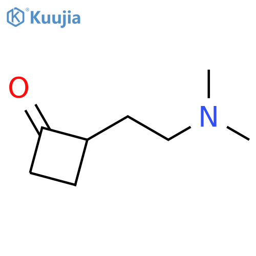 Cyclobutanone, 2-[2-(dimethylamino)ethyl]- structure