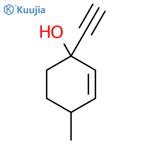 1-Ethynyl-4-methylcyclohex-2-en-1-ol structure