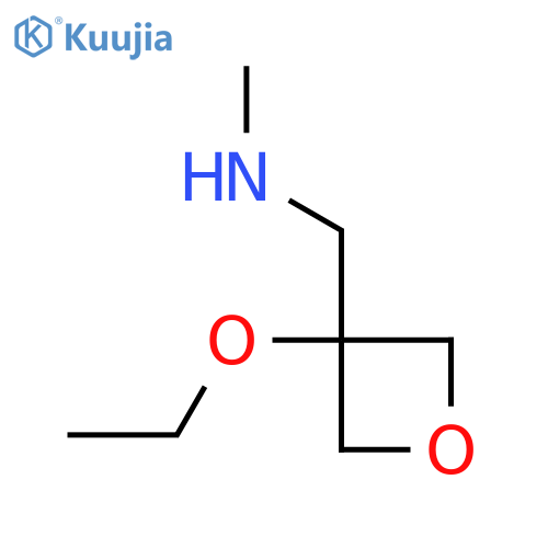 (3-ethoxyoxetan-3-yl)methyl(methyl)amine structure