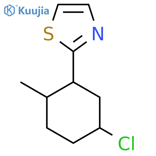 2-(5-Chloro-2-methylcyclohexyl)-1,3-thiazole structure