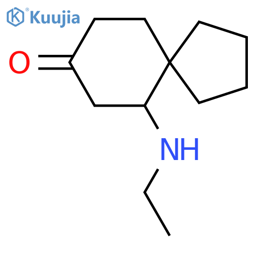 6-(Ethylamino)spiro[4.5]decan-8-one structure