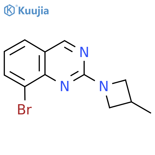 8-Bromo-2-(3-methylazetidin-1-yl)quinazoline structure