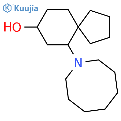 6-(Azocan-1-yl)spiro[4.5]decan-8-ol structure