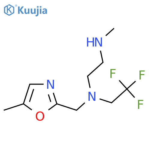 (5-methyl-1,3-oxazol-2-yl)methyl2-(methylamino)ethyl(2,2,2-trifluoroethyl)amine structure