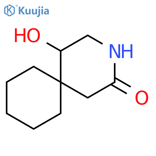 5-Hydroxy-3-azaspiro[5.5]undecan-2-one structure