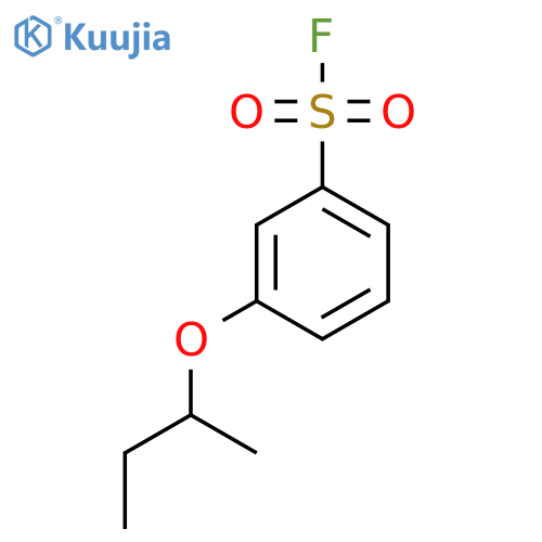 3-(Butan-2-yloxy)benzene-1-sulfonyl fluoride structure