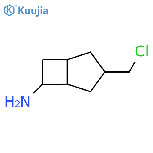 3-(Chloromethyl)bicyclo[3.2.0]heptan-6-amine structure