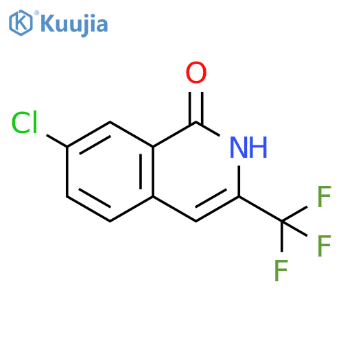 1(2H)-Isoquinolinone, 7-chloro-3-(trifluoromethyl)- structure