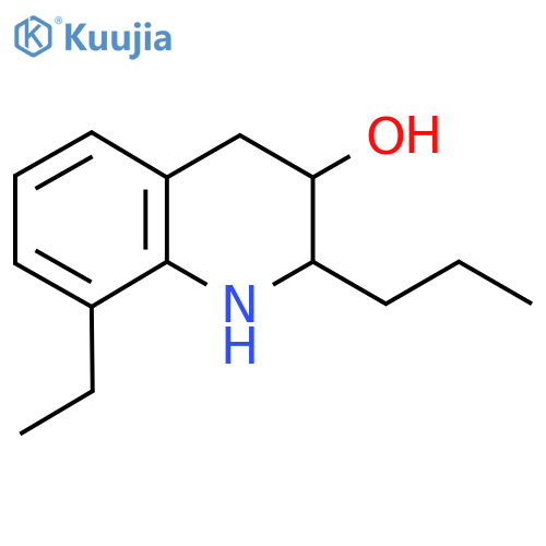 8-Ethyl-2-propyl-1,2,3,4-tetrahydroquinolin-3-ol structure