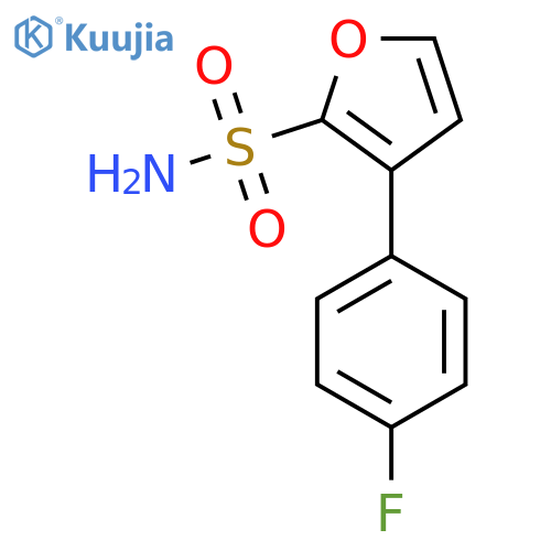 3-(4-Fluorophenyl)furan-2-sulfonamide structure