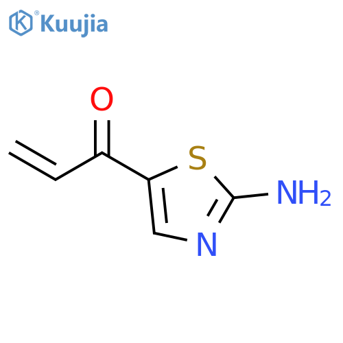 2-Propen-1-one, 1-(2-amino-5-thiazolyl)- structure