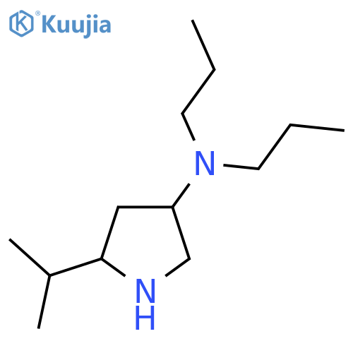 5-(propan-2-yl)-N,N-dipropylpyrrolidin-3-amine structure