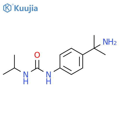Urea, N-[4-(1-amino-1-methylethyl)phenyl]-N'-(1-methylethyl)- structure