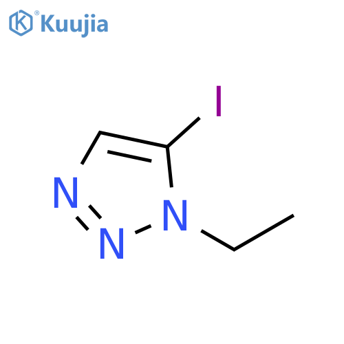 1H-1,2,3-Triazole, 1-ethyl-5-iodo- structure