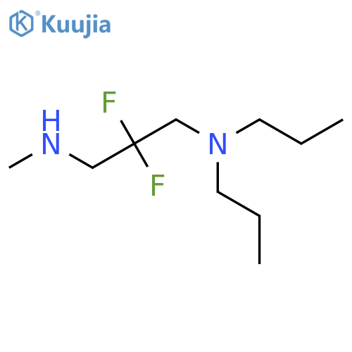 [2,2-Difluoro-3-(methylamino)propyl]dipropylamine structure