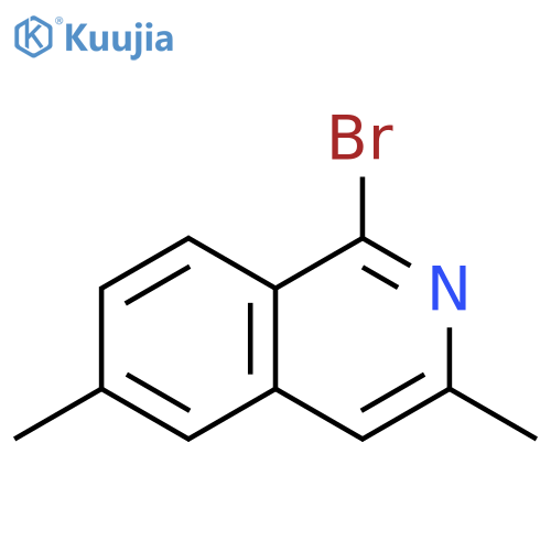 Isoquinoline, 1-bromo-3,6-dimethyl- structure