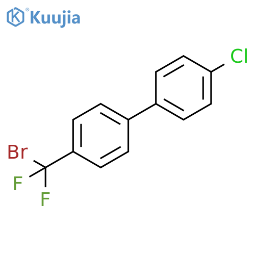 1,1'-Biphenyl, 4-(bromodifluoromethyl)-4'-chloro- structure