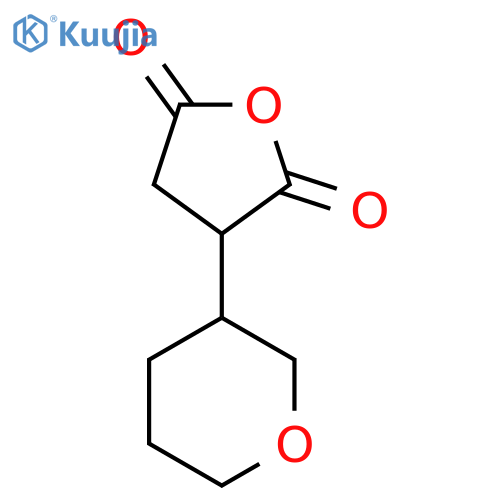 3-(Oxan-3-yl)oxolane-2,5-dione structure