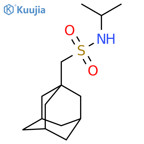 1-(adamantan-1-yl)-N-(propan-2-yl)methanesulfonamide structure