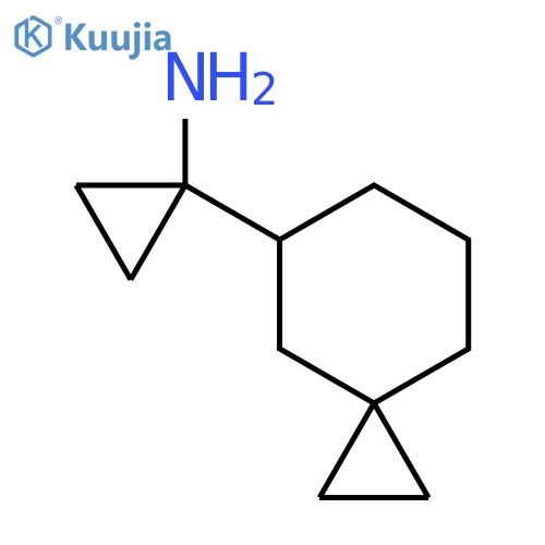 1-{spiro2.5octan-5-yl}cyclopropan-1-amine structure