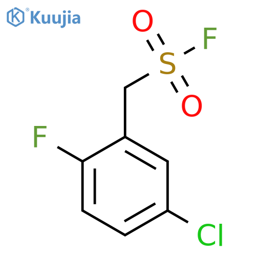 (5-Chloro-2-fluorophenyl)methanesulfonyl fluoride structure