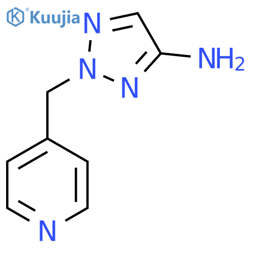 2-(pyridin-4-yl)methyl-2H-1,2,3-triazol-4-amine structure