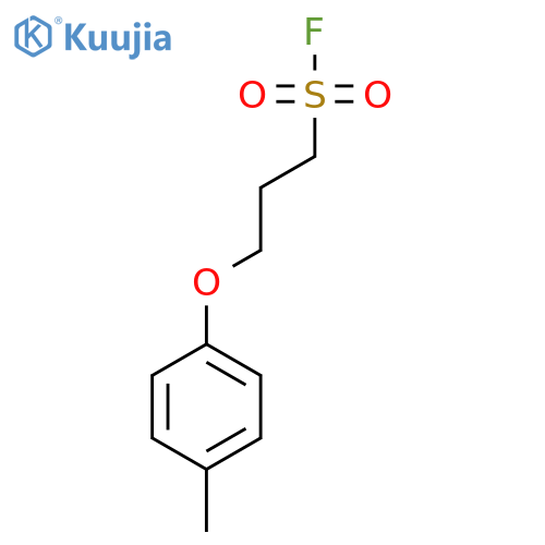 3-(4-Methylphenoxy)propane-1-sulfonyl fluoride structure