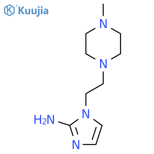 1-2-(4-methylpiperazin-1-yl)ethyl-1H-imidazol-2-amine structure