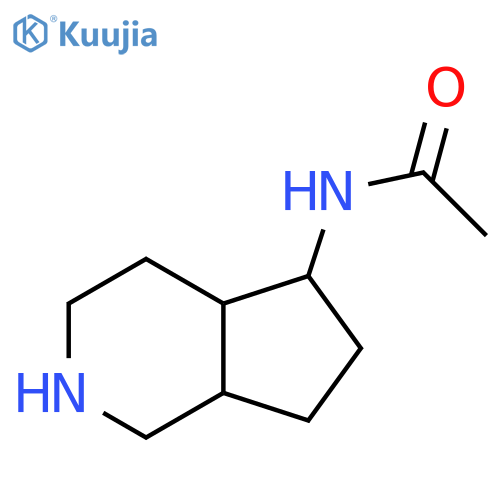 Acetamide, N-(octahydro-1H-cyclopenta[c]pyridin-5-yl)- structure