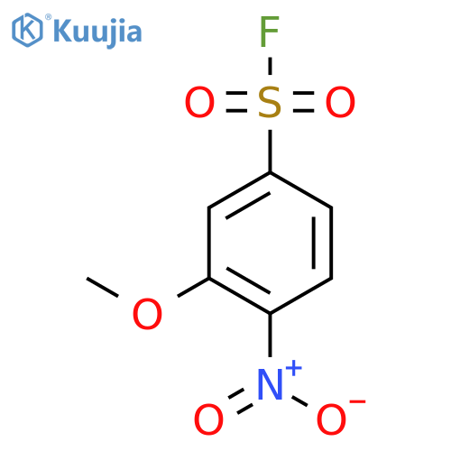 3-Methoxy-4-nitrobenzenesulfonyl fluoride structure