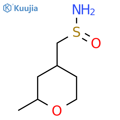 (2-Methyloxan-4-yl)methanesulfinamide structure