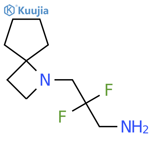 1-Azaspiro[3.4]octane-1-propanamine, β,β-difluoro- structure