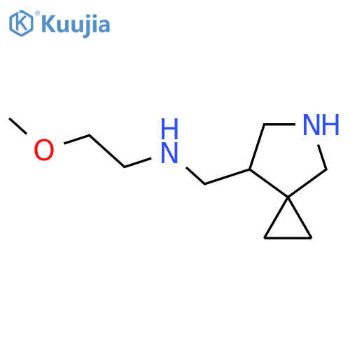 ({5-Azaspiro[2.4]heptan-7-yl}methyl)(2-methoxyethyl)amine structure