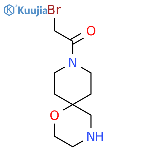 2-Bromo-1-{1-oxa-4,9-diazaspiro[5.5]undecan-9-yl}ethan-1-one structure