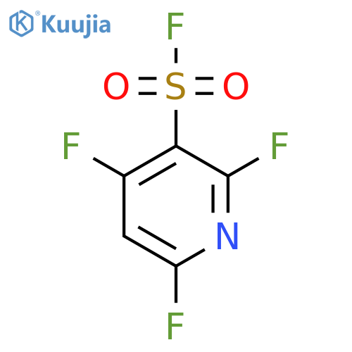 2,4,6-Trifluoropyridine-3-sulfonyl fluoride structure